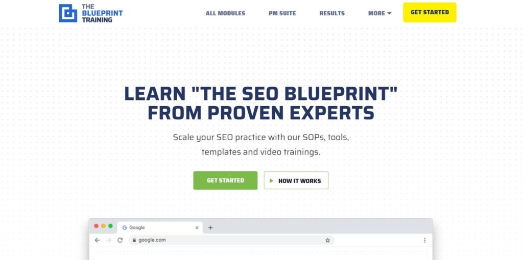 the blueprint training course