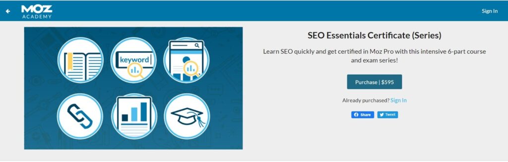 Moz seo training